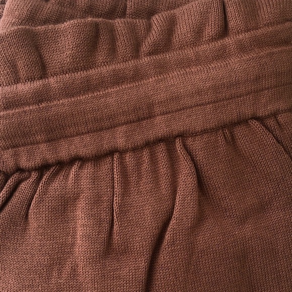 Lunya Cozy Cotton Silk Relaxed Ankle Pants Humble Brown (Walnut) NWOT NEW - Picture 10 of 11